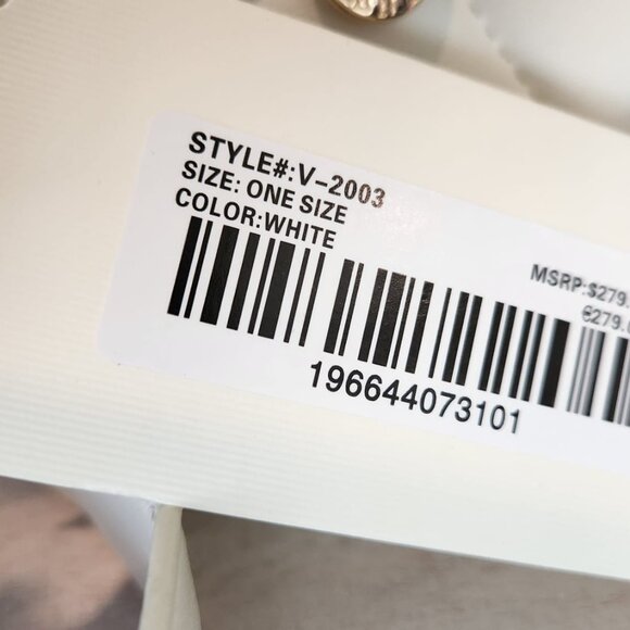 Valentino Orlandi Vegan Leather Purse - Elegant Quilted Design - Picture 7 of 7